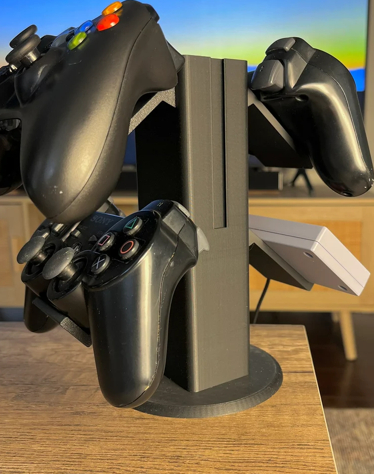 Universal Controller Tower - Xbox PlayStation Switch - Headset Holder