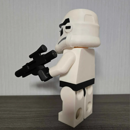 Big brick stormtrooper ¨classic version¨  come with stand