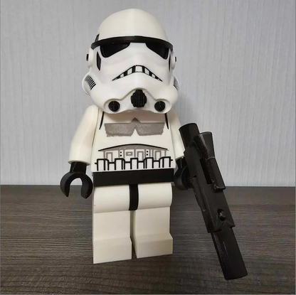 Big brick stormtrooper ¨classic version¨  come with stand