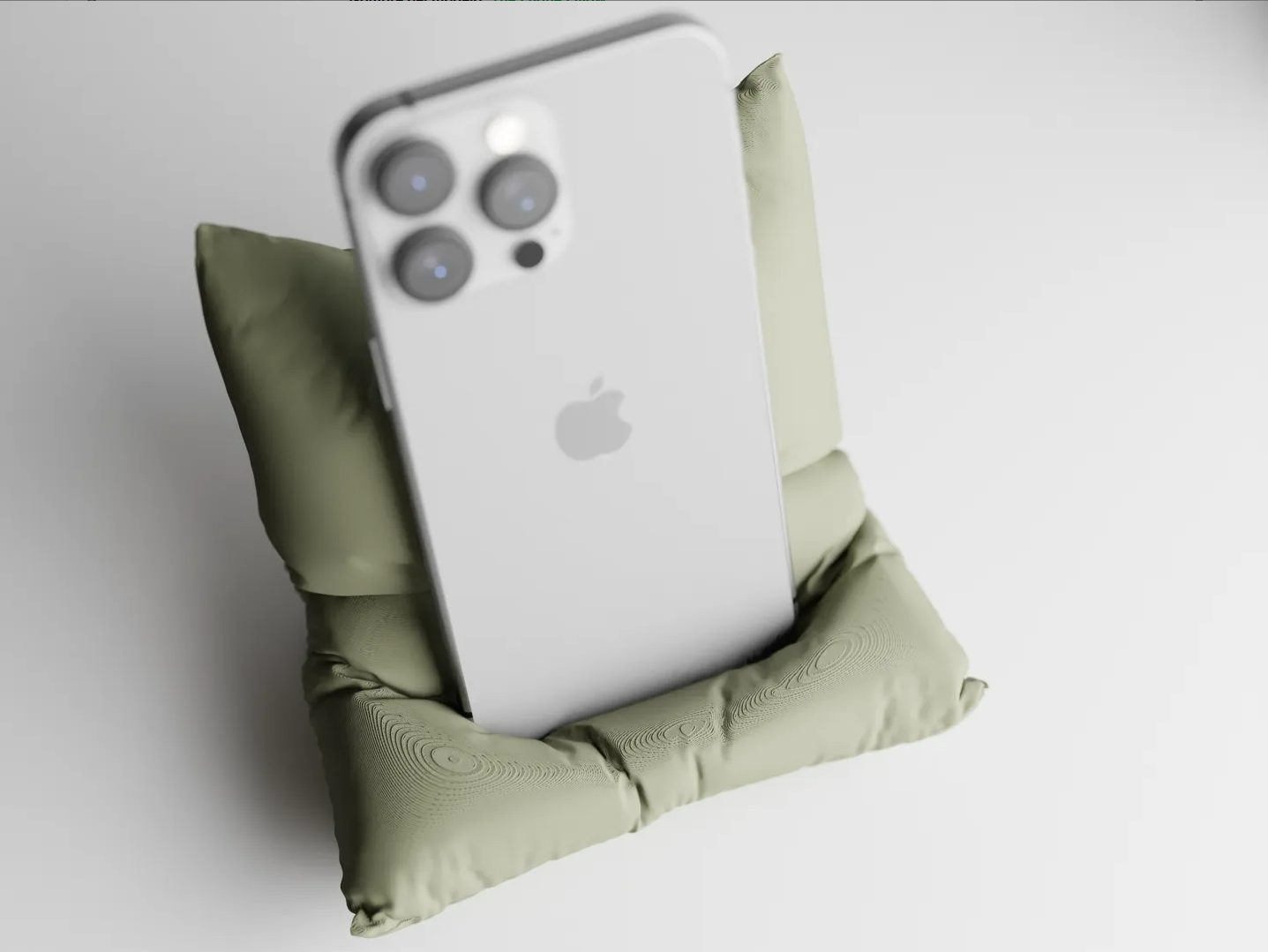 Pillow Phone Holder – Stylish and Durable Mobile Stand for Desk, Bed, and Couch – Gift for All