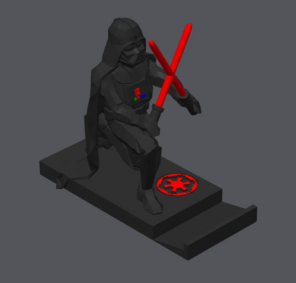 Darth Vader Phone Holder - Star Wars - 3D Printed - Phone Support - Docking Station