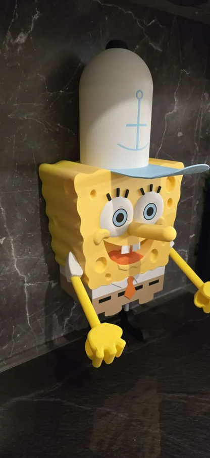 Sponge bob holder paper