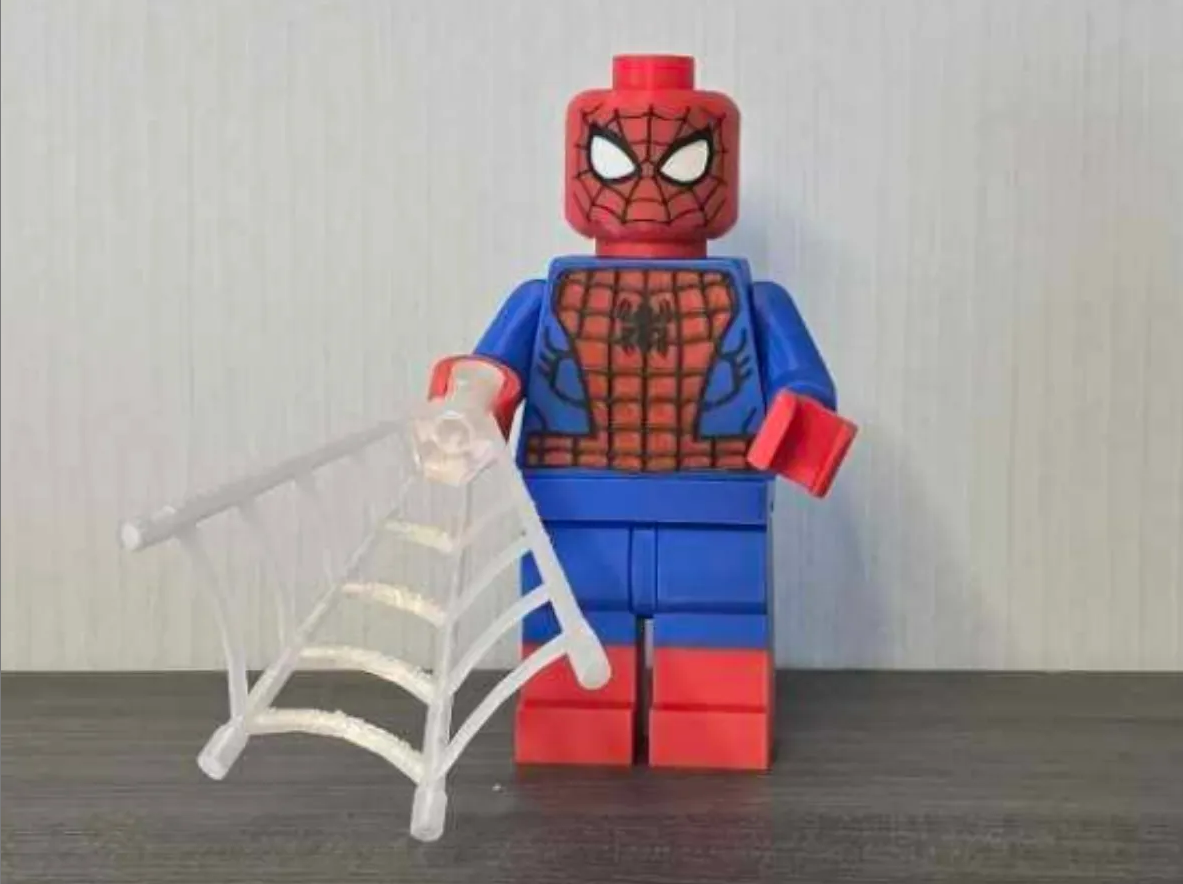 Big block ´´Spiderman´´ come with stand