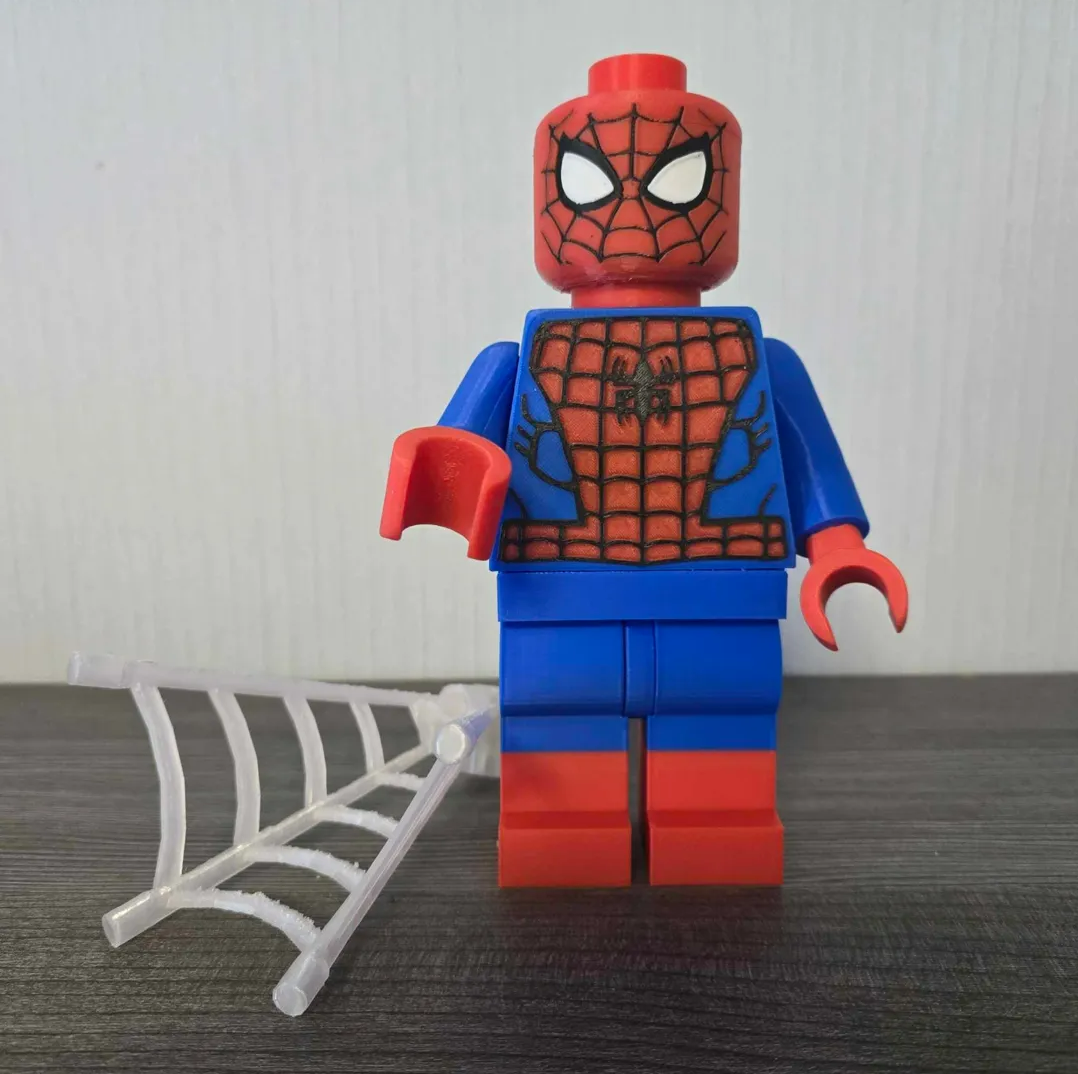 Big block ´´Spiderman´´ come with stand