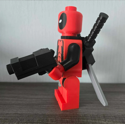 Big brick Dead pool com with stand