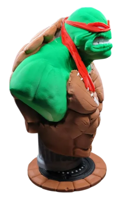 Ninja Turtles Bust & Stand