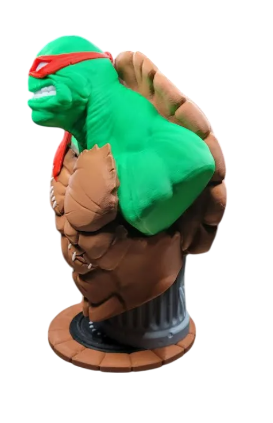 Ninja Turtles Bust & Stand