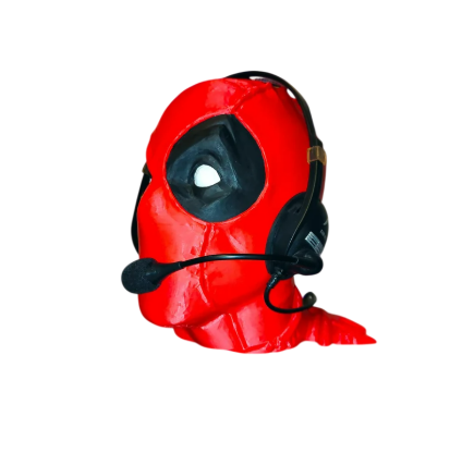 Bust Deadpool headphones hanger