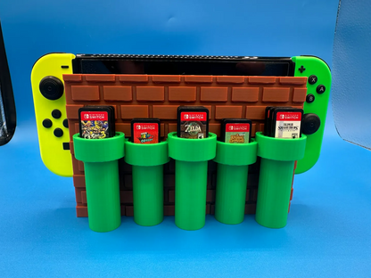 Nintento switch dock cover with game card slots