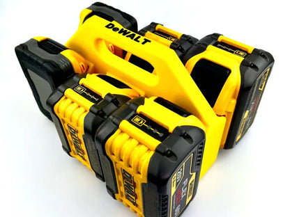 DeWALT Battery Caddy - Fits 6 or 4 DeWALT 20V Max Bat (3D Printed)