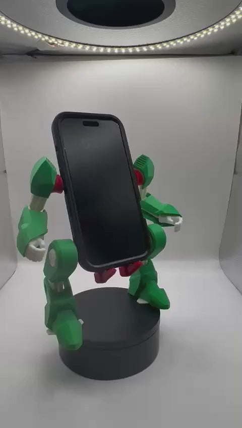 Exoskeleton Armor Universal Phone Stand. This phone stand is amazing it makes your phone look like a transformer